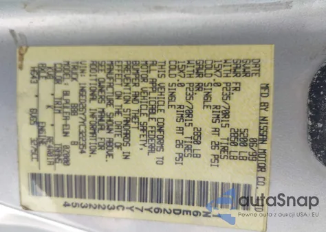 2000 Nissan Frontier King Cab Xe/King Cab Se из США, поврежденный, VIN 1N6ED26Y7YC322354